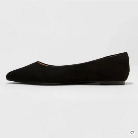 a new day Shoes Womens Corinna Pointed Toe Ballet Flats A New Day Matte Black Poshmark